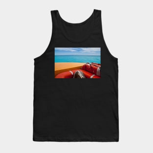 Approaching Mujeres island. Mexico Tank Top